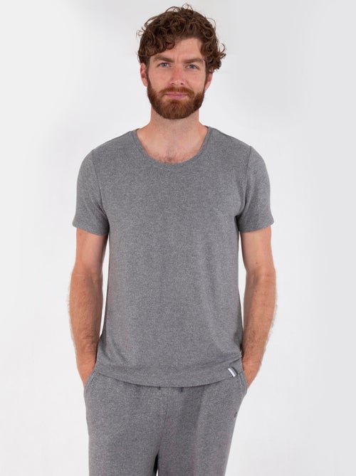 Maglietta homewear uomo Isotoner - Kiabi Maglietta homewear uomo Isotoner - Kiabi