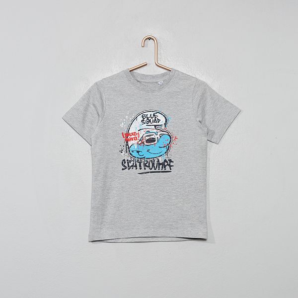 maglietta grigia bambino