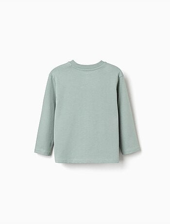 Maglietta in cotone a manica lunga Bluey