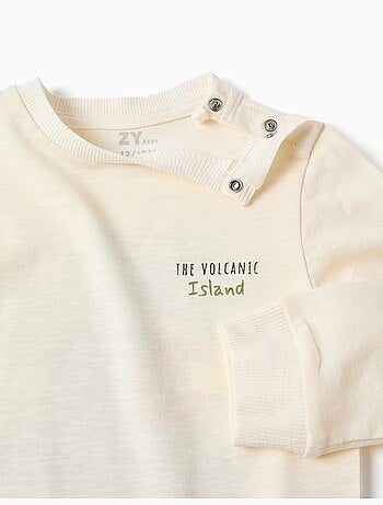 Maglietta in cotone a manica lunga lanzarote