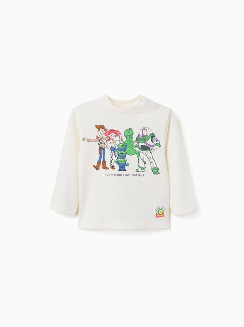 Maglietta in cotone a manica lunga Toy Story - Kiabi Maglietta in cotone a manica lunga Toy Story - Kiabi
