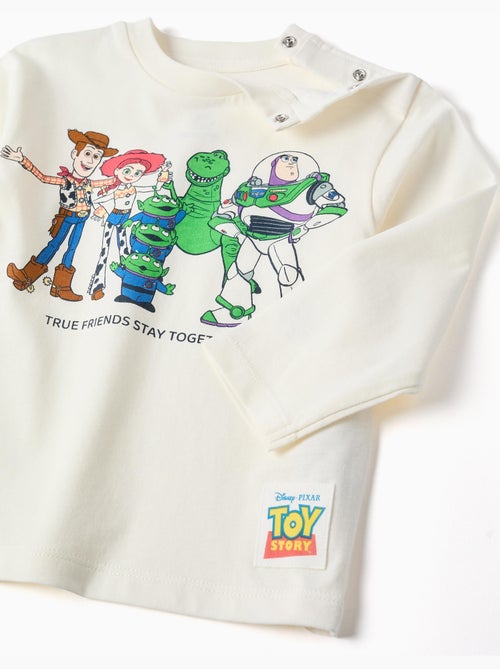 Maglietta in cotone a manica lunga Toy Story - Kiabi Maglietta in cotone a manica lunga Toy Story - Kiabi