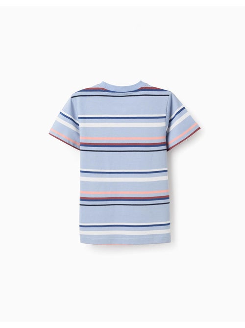 Maglietta in cotone a righe - Kiabi