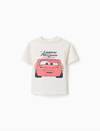 Maglietta in cotone con Saetta McQueen