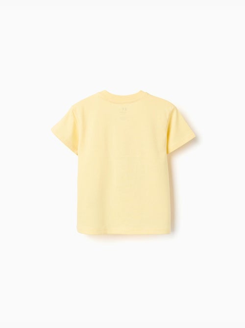 Maglietta in cotone con stampa 3D di succo - Kiabi