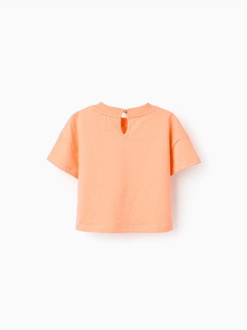 Maglietta in cotone con stampa ananas - Kiabi