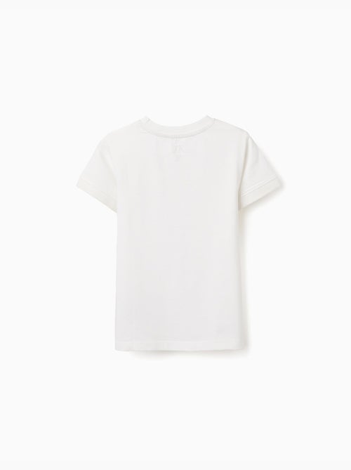 Maglietta in cotone con stampa Aroma di Limone - Kiabi