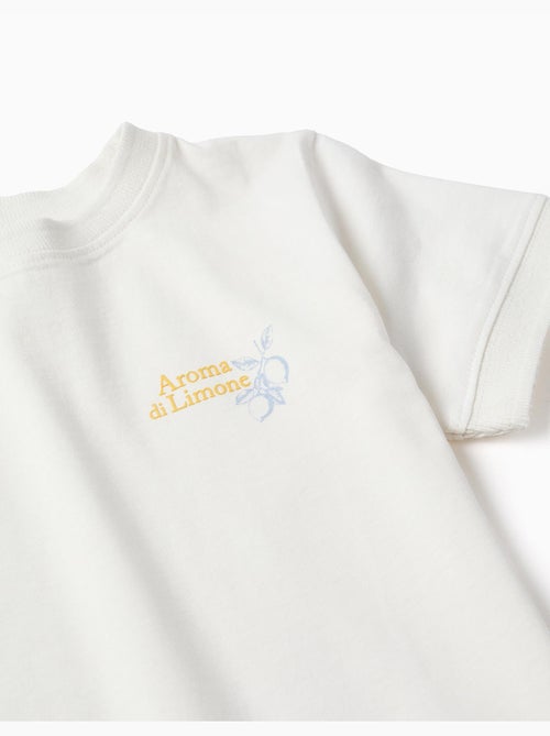 Maglietta in cotone con stampa Aroma di Limone - Kiabi