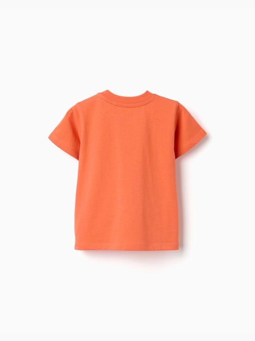 Maglietta in cotone con stampa Banho de Sol - Kiabi