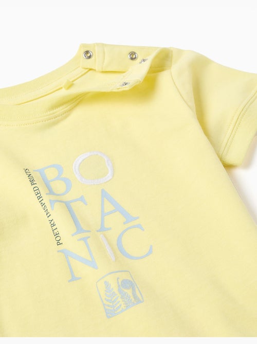 Maglietta in cotone con stampa Botanic - Kiabi