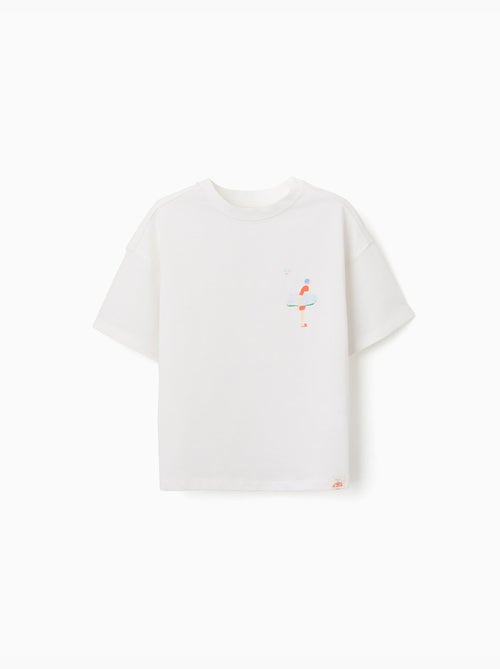 Maglietta in cotone con stampa Carolina Celas x Zippy - Kiabi