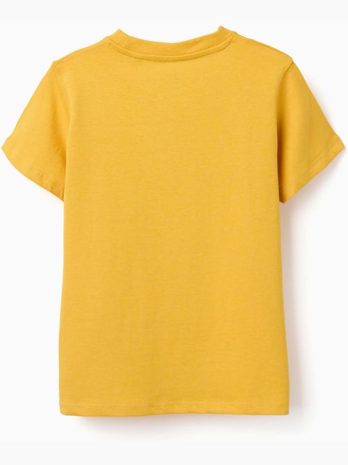 Maglietta in cotone con stampa creativity - Kiabi