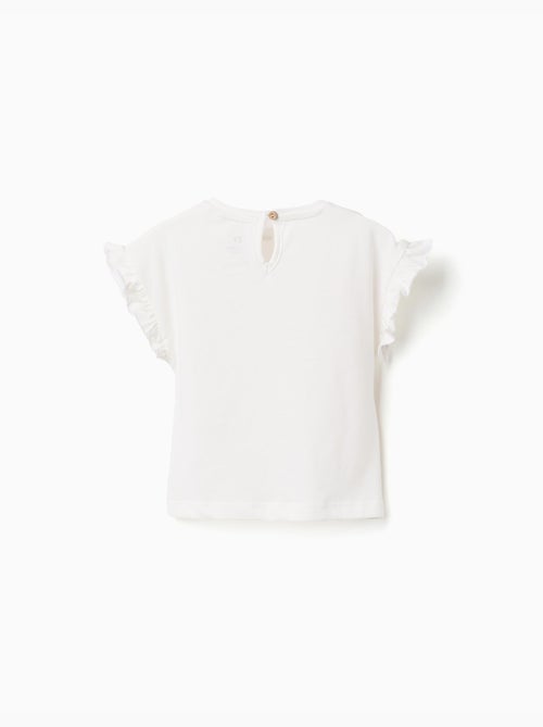 Maglietta in cotone con stampa di frutta e gelato - Kiabi