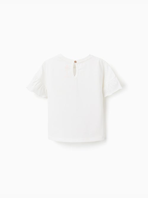 Maglietta in cotone con stampa di Minnie e Daisy - Kiabi