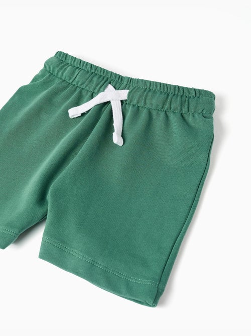 Maglietta in cotone con stampa di pesci + pantaloncini - Kiabi