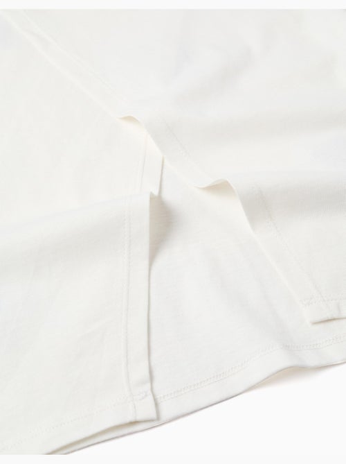 Maglietta in cotone con stampa floreale 3d - Kiabi