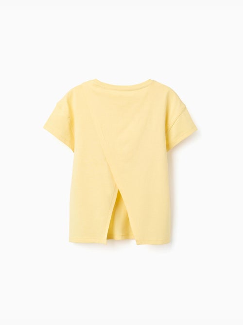 Maglietta in cotone con stampa floreale 3d - Kiabi