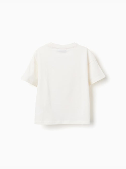 Maglietta in cotone con stampa frontale di pikachu - Kiabi