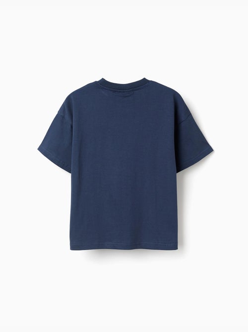 Maglietta in cotone con stampa frontale di pikachu - Kiabi