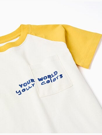Maglietta in cotone con stampa