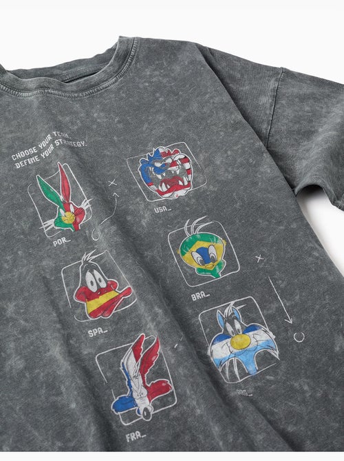 Maglietta in cotone con stampa Looney Tunes - Kiabi Maglietta in cotone con stampa Looney Tunes - Kiabi