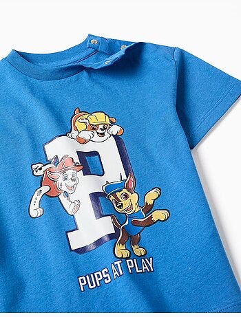 Maglietta in cotone con stampa Paw Patrol
