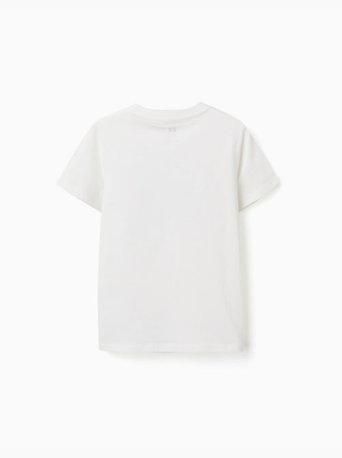 Maglietta in cotone con stampa Shapes - Kiabi Maglietta in cotone con stampa Shapes - Kiabi