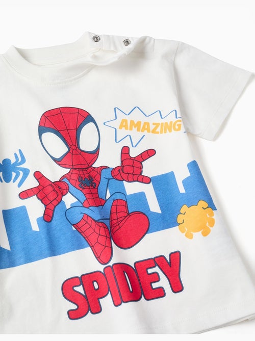 Maglietta in cotone con stampa Spidey - Kiabi