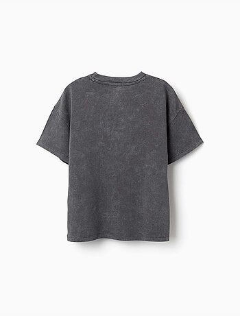 Maglietta in cotone con stampa Stitch