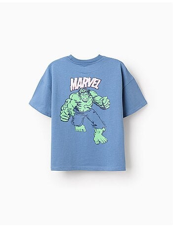 Maglietta in cotone con stampe di Hulk