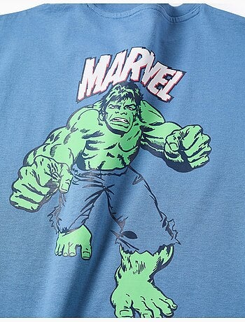 Maglietta in cotone con stampe di Hulk
