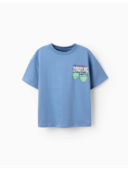 Maglietta in cotone con stampe di Hulk - Kiabi