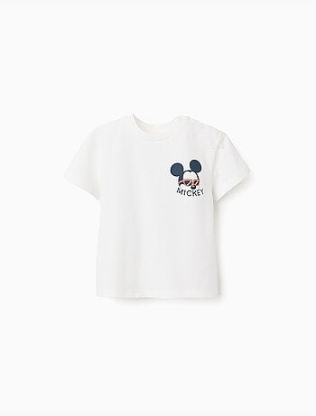 Maglietta in cotone con stampe di Mickey