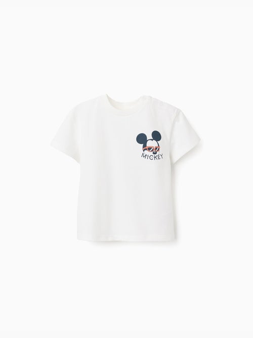 Maglietta in cotone con stampe di Mickey - Kiabi