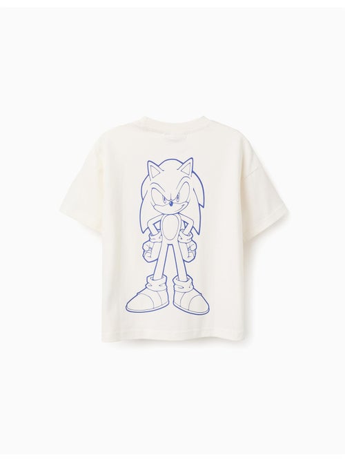 Maglietta in cotone con stampe di Sonic & Friends - Kiabi