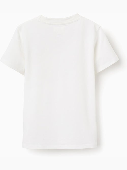 Maglietta in cotone con tasca sul petto a righe - Kiabi