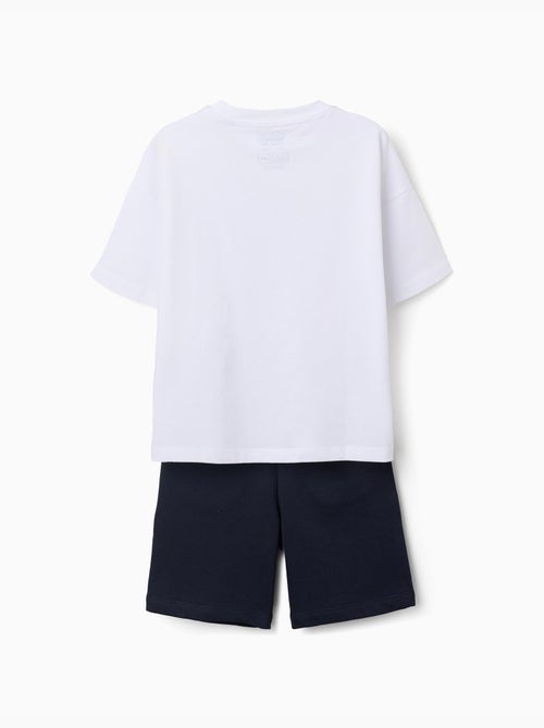 Maglietta in cotone + pantaloncini con Looney Tunes - Kiabi