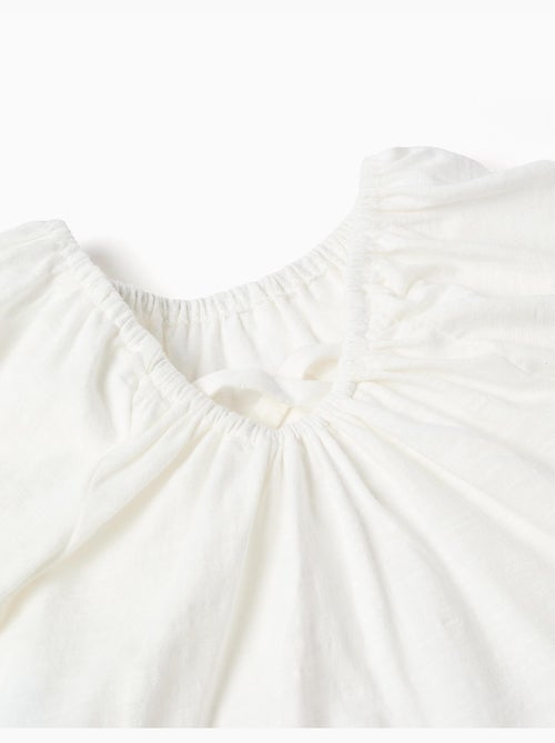 Maglietta in cotone + Pantaloncini con motivo floreale - Kiabi