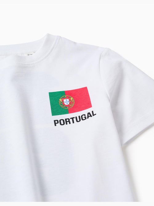 Maglietta in cotone Portogallo FIFA World Cup 2026 - Kiabi Maglietta in cotone Portogallo FIFA World Cup 2026 - Kiabi