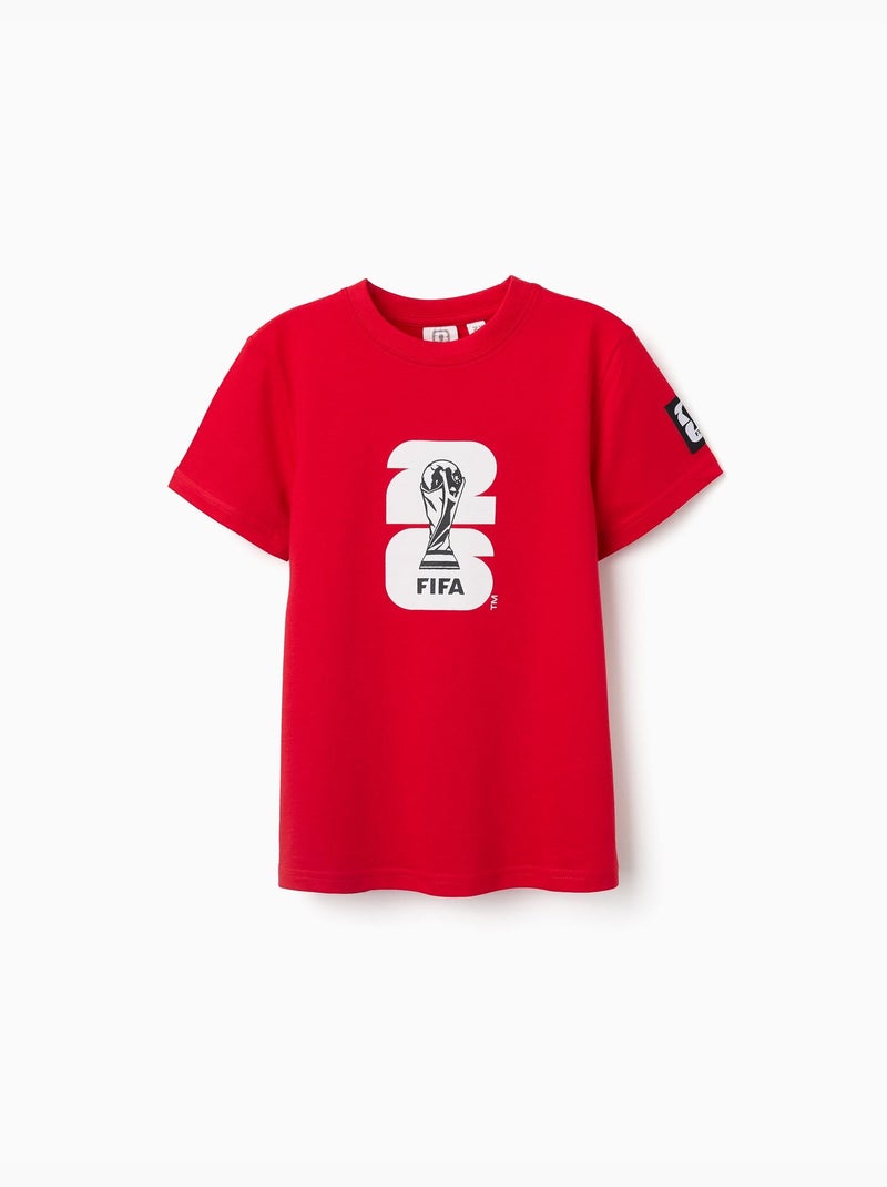 Maglietta in cotone Portogallo FIFA World Cup 2026 Rosso - Kiabi