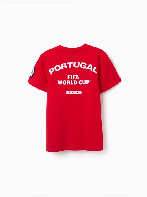 Maglietta in cotone Portogallo FIFA World Cup 2026 - Kiabi Maglietta in cotone Portogallo FIFA World Cup 2026 - Kiabi