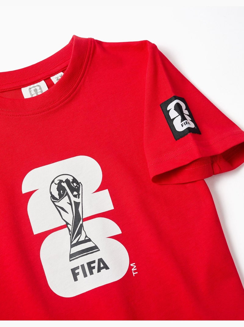 Maglietta in cotone Portogallo FIFA World Cup 2026 Rosso - Kiabi