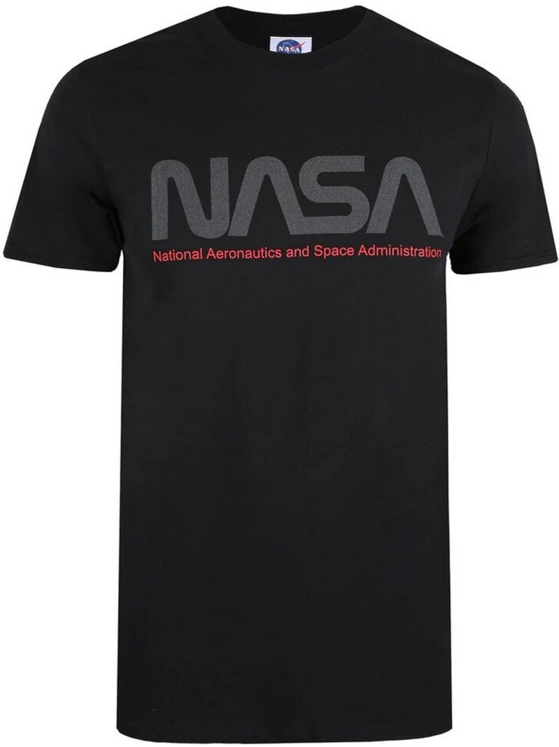 Maglietta insignia uomo - nasa Nero - Kiabi