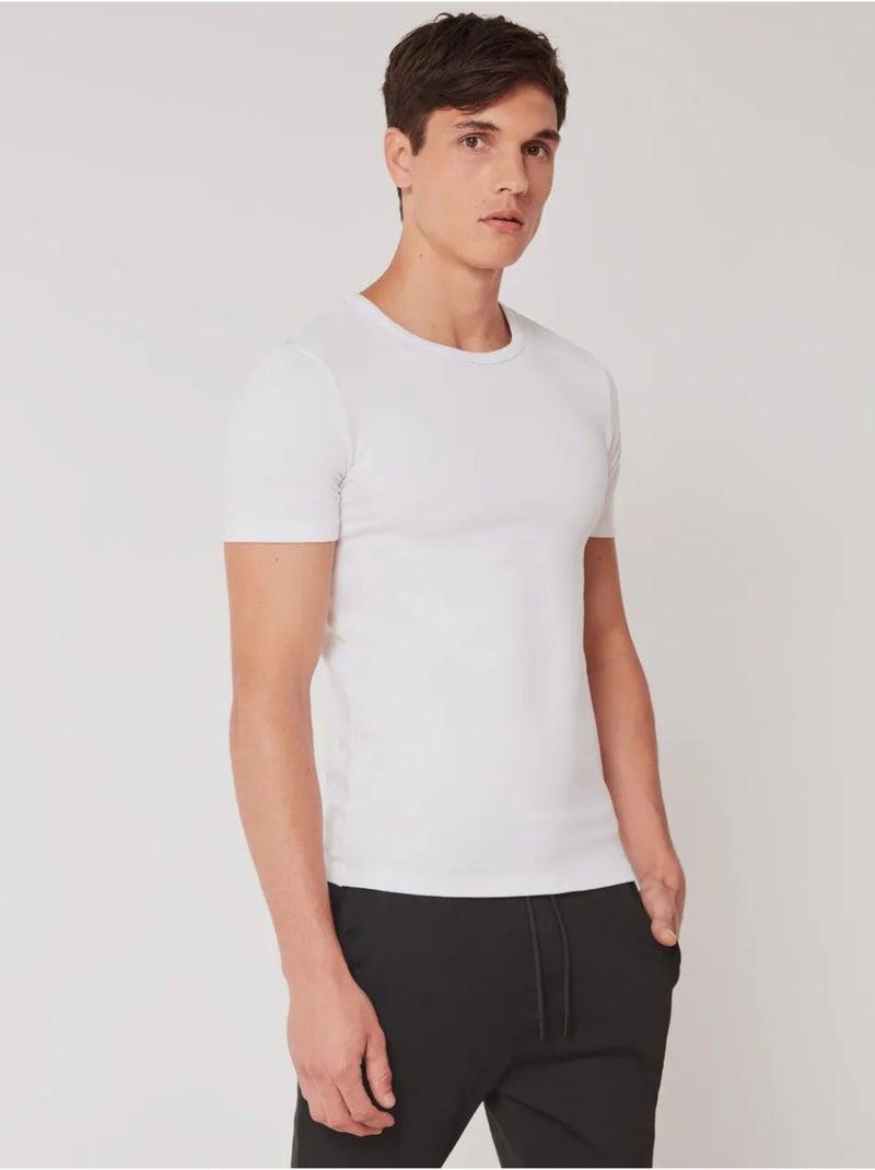 Maglietta intima termica da uomo Bianco - Kiabi