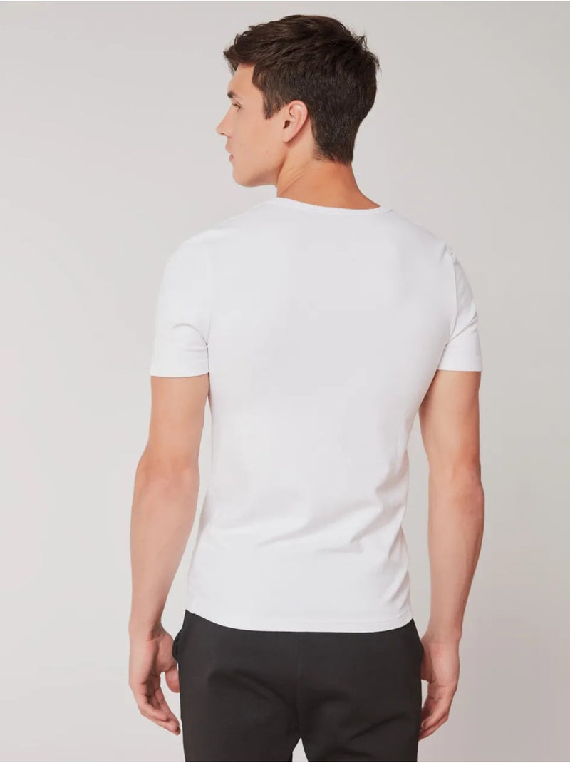 Maglietta intima termica da uomo Bianco - Kiabi