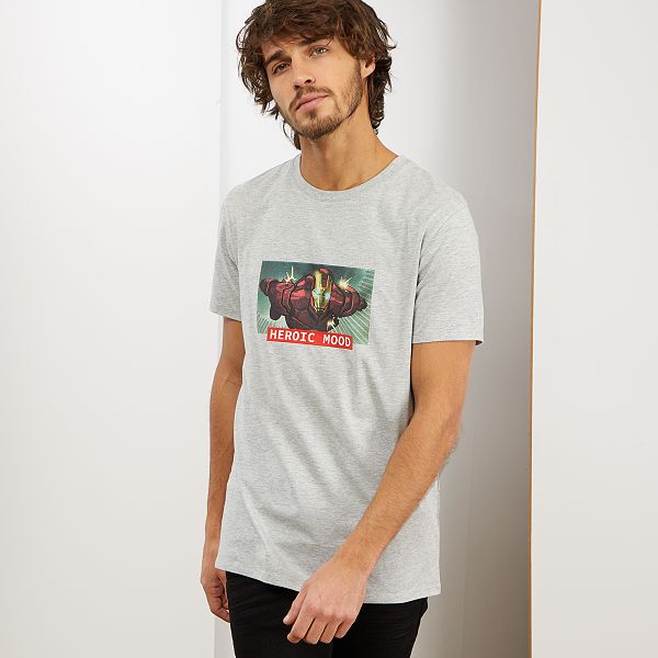maglietta iron man uomo