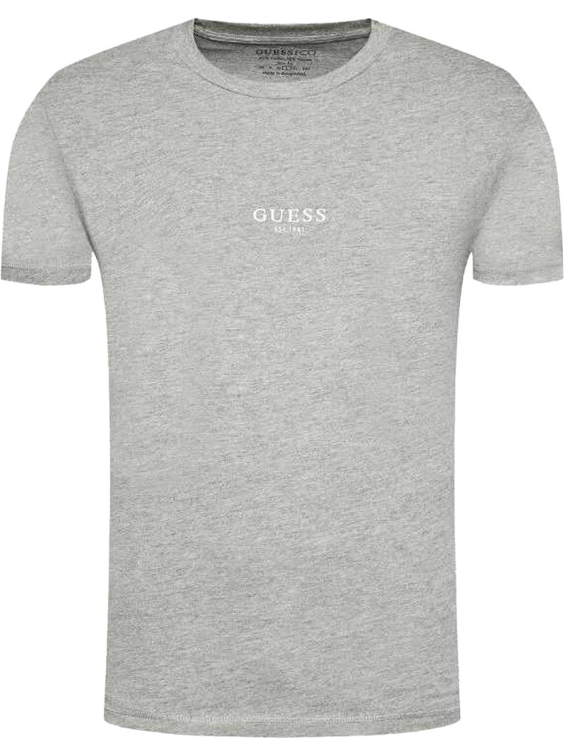Maglietta logo maniche corte uomo - guess Grigio - Kiabi