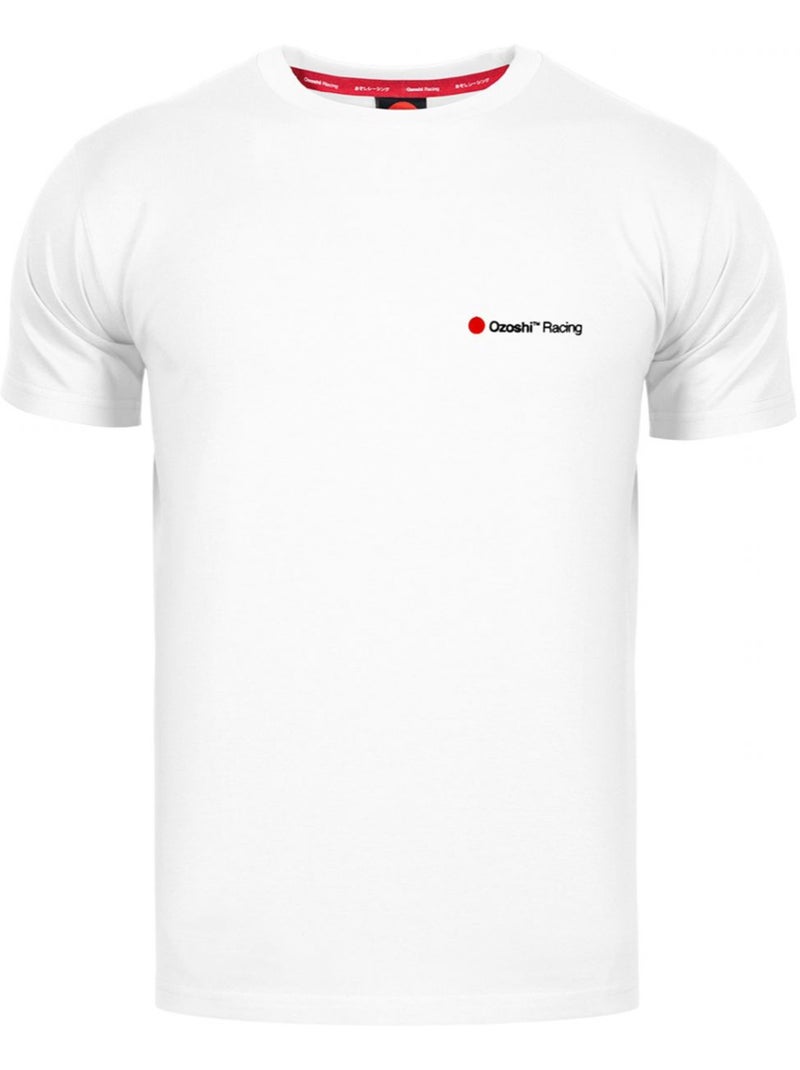 Maglietta logo piccolo uomo - ozoshi Bianco - Kiabi