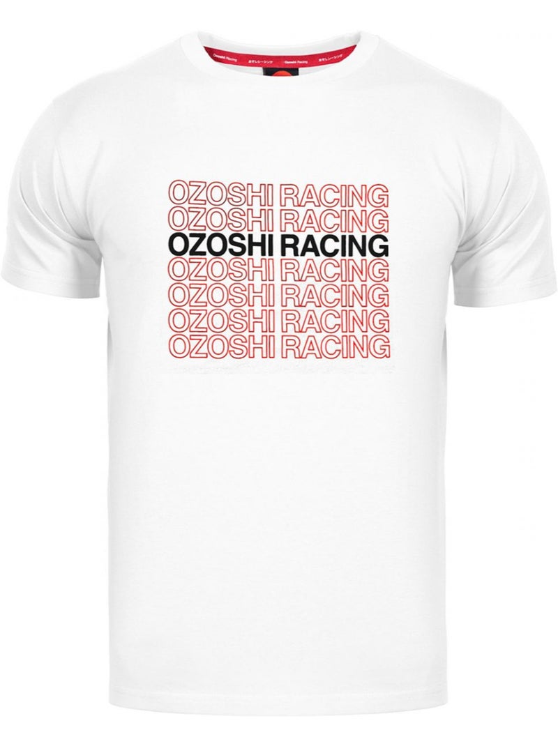 Maglietta logo ripetuto uomo - ozoshi Bianco - Kiabi