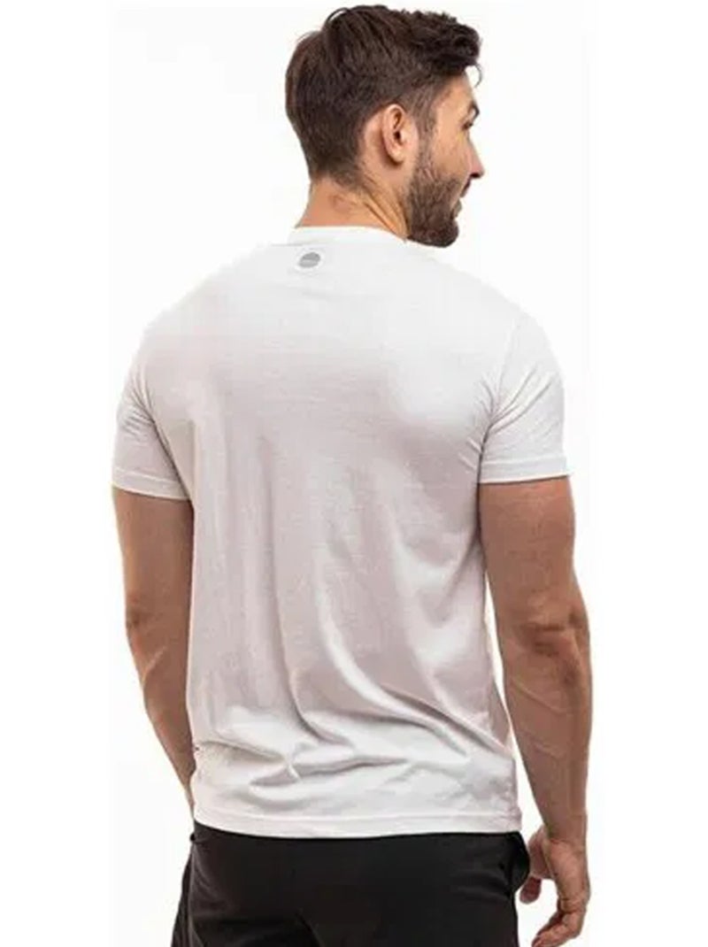 Maglietta logo ripetuto uomo - ozoshi Bianco - Kiabi